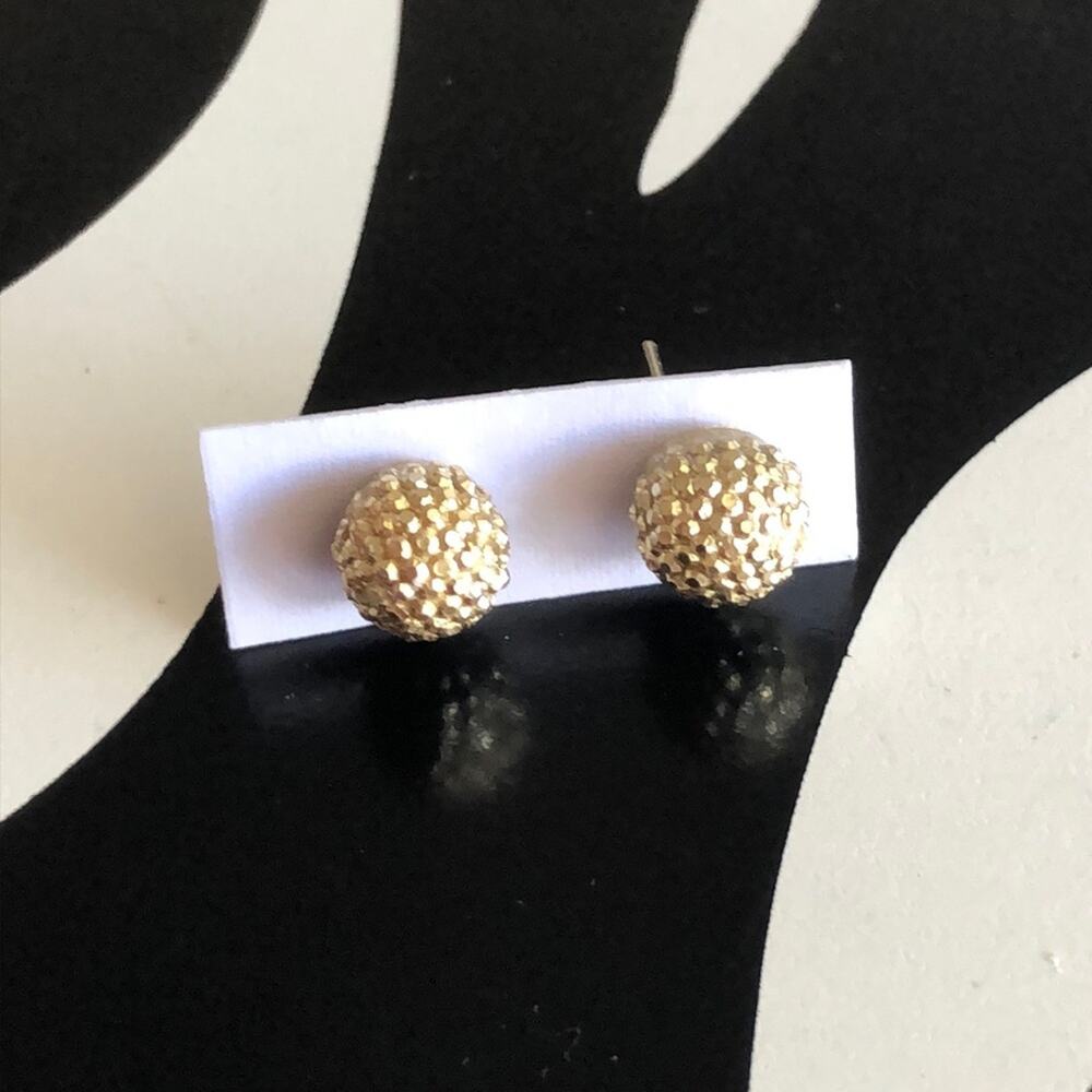 4 for $20 Gold Textured Stud Earrings